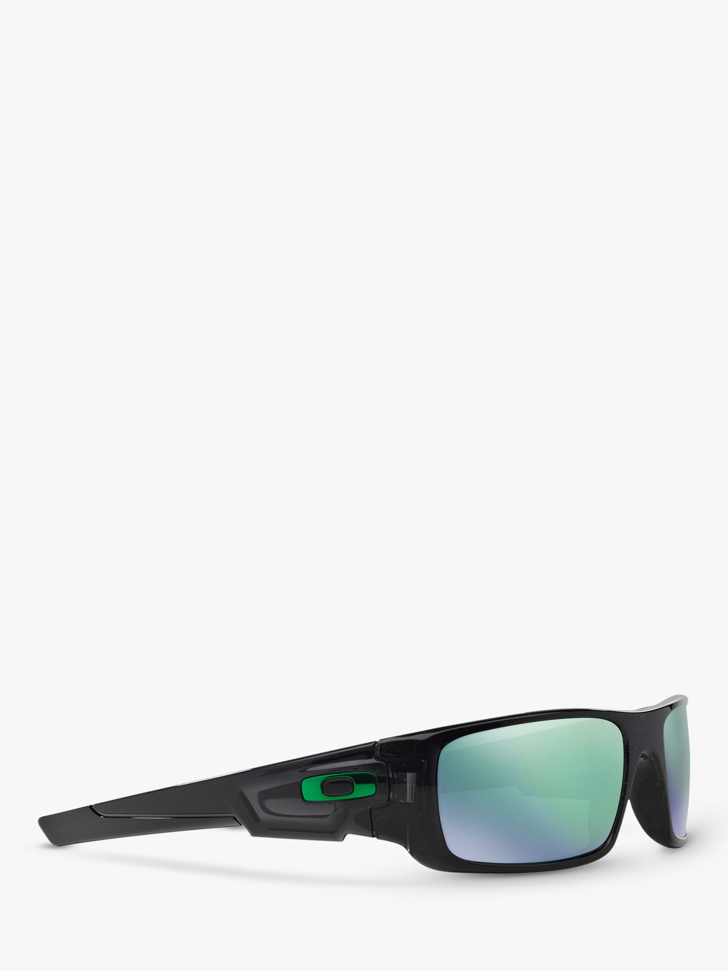Oakley OO9239 Men's Crankshaft Rectangular Sunglasses, Black Ink/Mirror Green