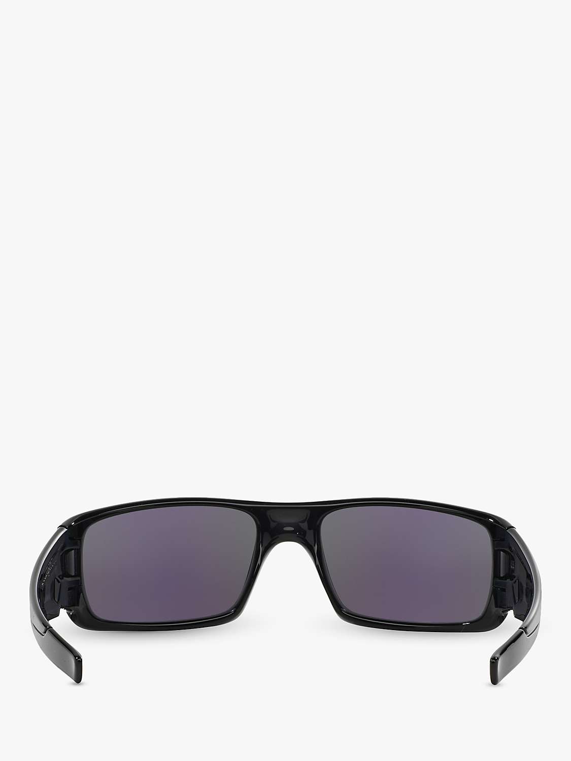 Buy Oakley OO9239 Men's Crankshaft Rectangular Sunglasses, Black Ink/Mirror Green Online at johnlewis.com