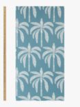 John Lewis ANYDAY Desert Palm Wallpaper, Soft Teal