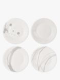 Royal Doulton Pacific Stone Porcelain Small Plate, Set of 4, 16cm, Grey