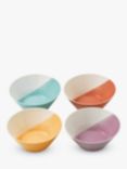 Royal Doulton 1815 Bright Colours Porcelain Noodle Bowls, Set of 4, 21cm, Assorted