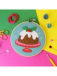 The Make Arcade Christmas Pudding Embroidery Kit