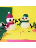 The Make Arcade Pom Pom Snowman Kit