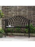 Gallery Direct Aldo 2-Seater Metal Garden Bench