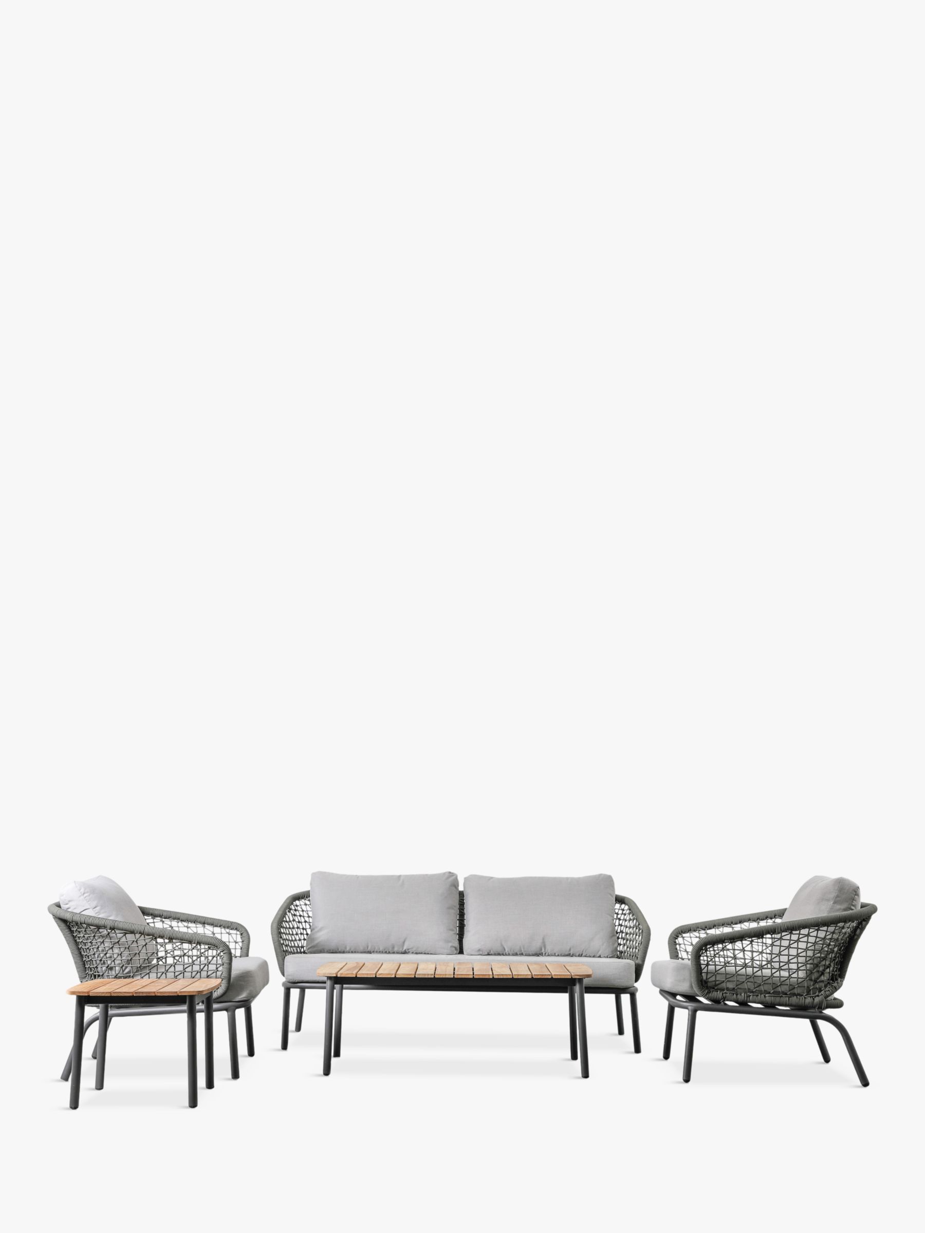 Photo of Gallery direct armina 4-seater garden lounge set grey