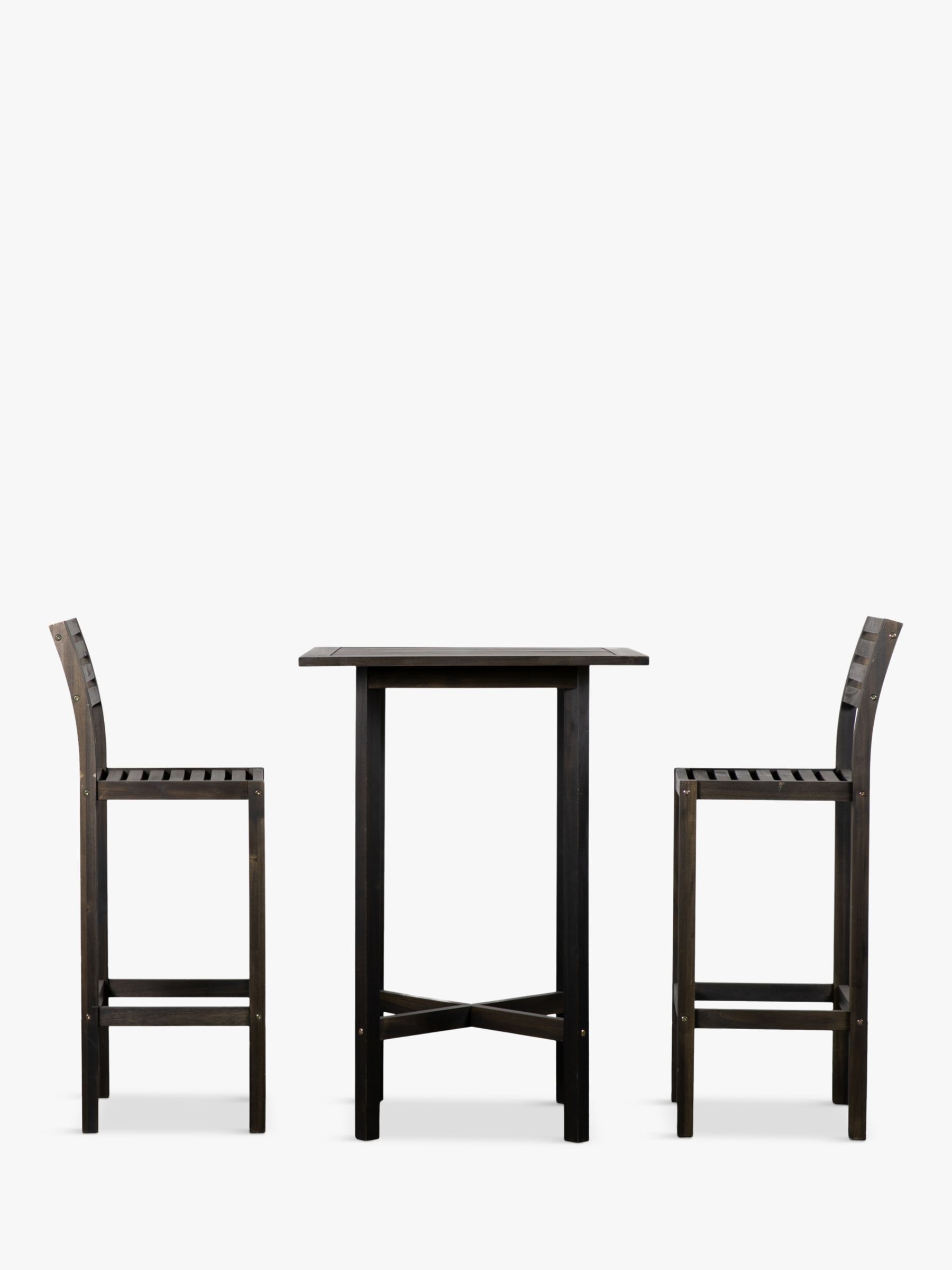 Photo of Gallery direct sacra 2-seater acacia wood garden high bar table & stools set