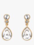 Emma Holland Teardrop Austrian Crystal Clip-On Drop Earrings