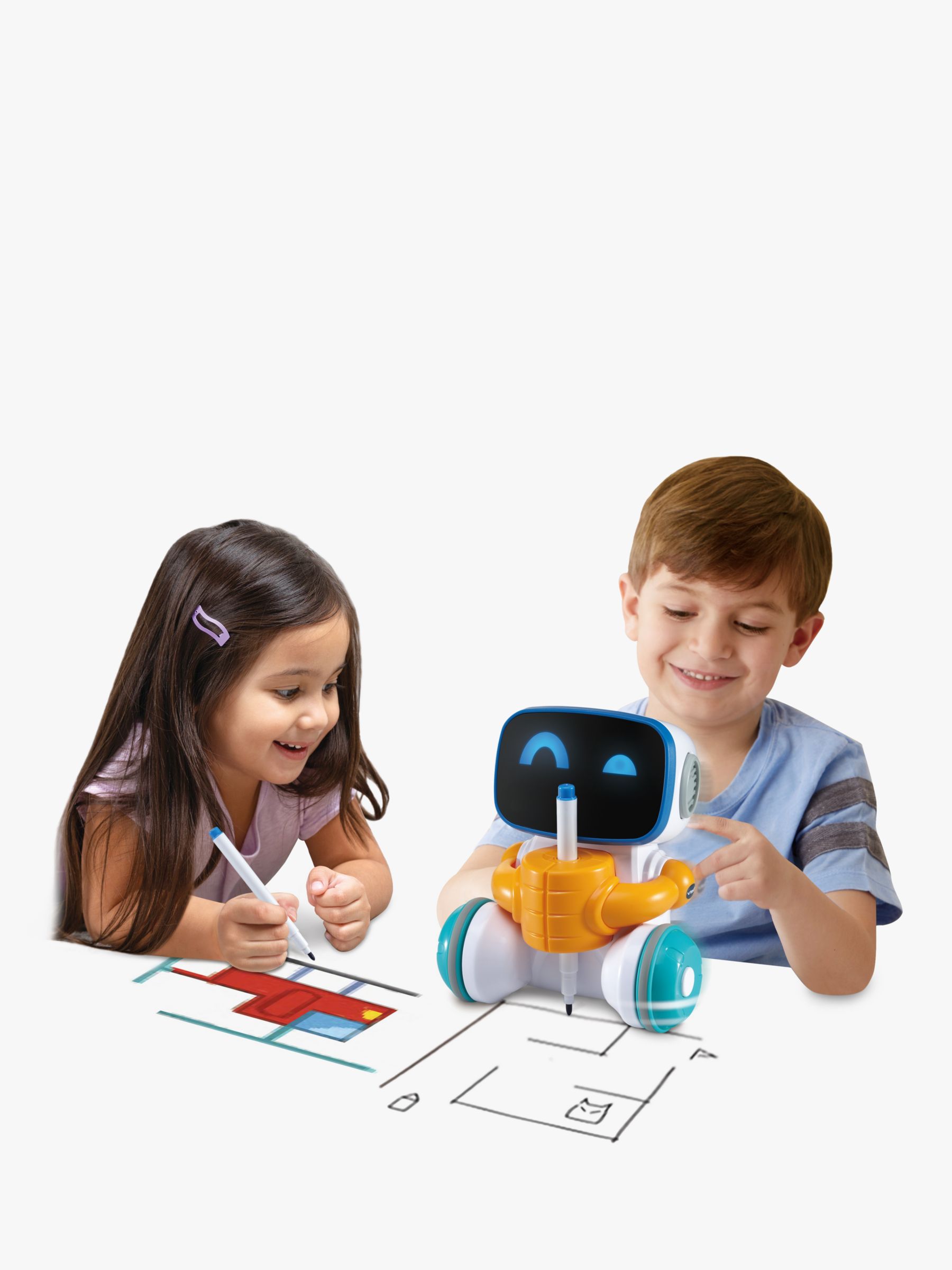 Creative Companion: VTech JotBot Drawing & Coding Robot for Kids
