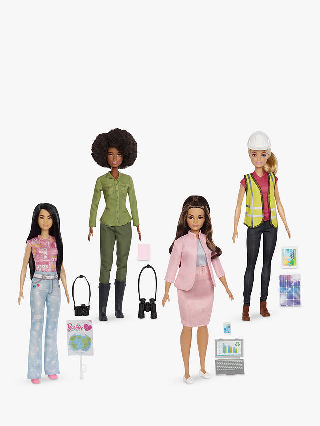 Barbie Eco-Leadership Team Recycled Doll Set