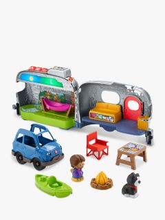 Fisher-Price Little People Light-Up Learning Camper