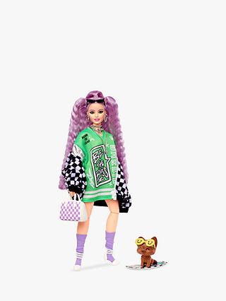 Barbie Extra Doll with Racer Jacket Outfit