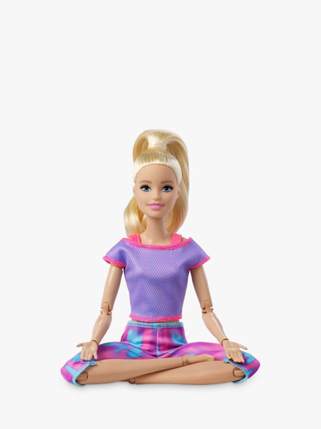Barbie Made to Move Blonde Ponytail Doll