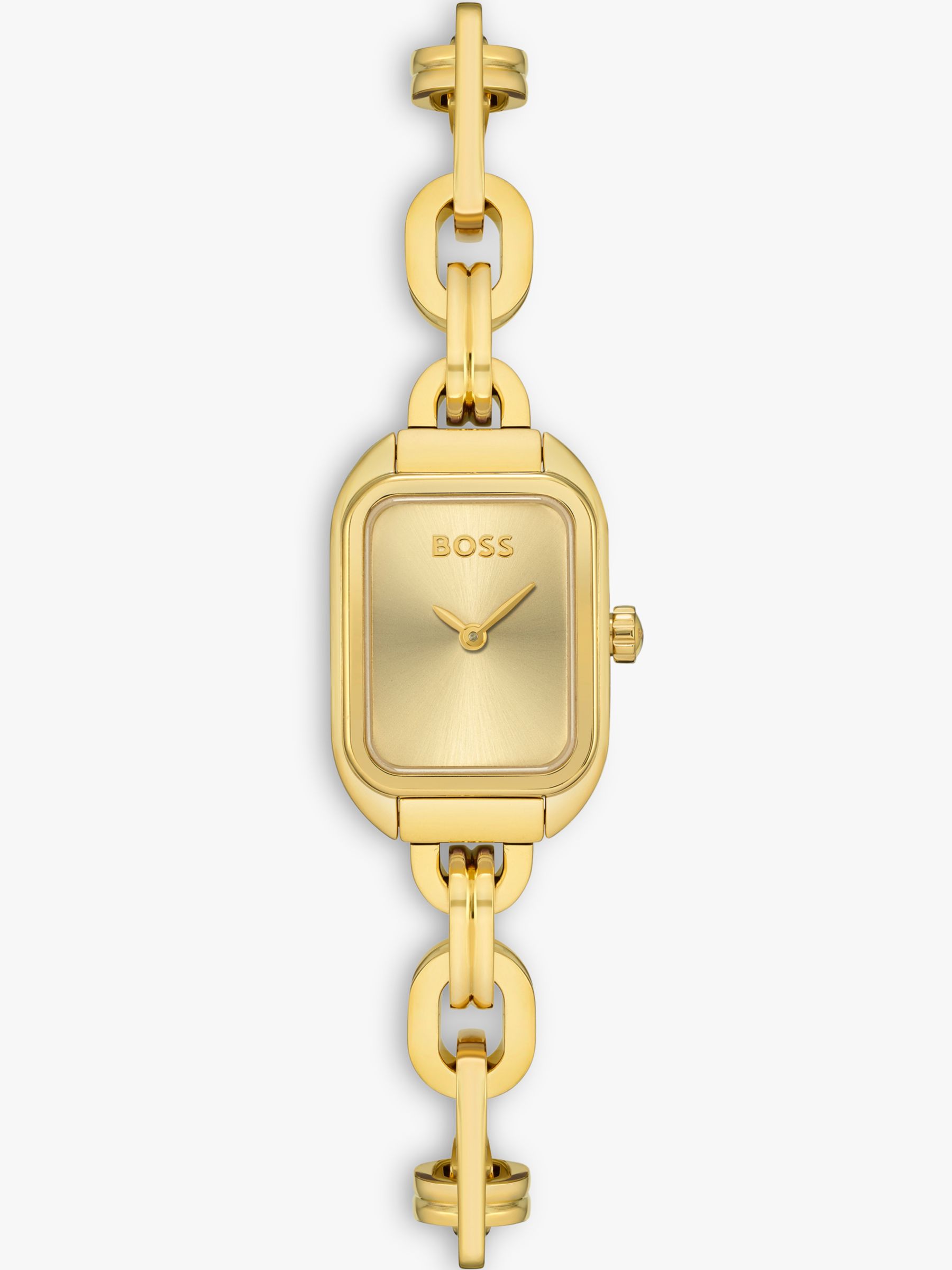 BOSS 1502655 Women's Hailey Bracelet Strap Watch, Gold at John