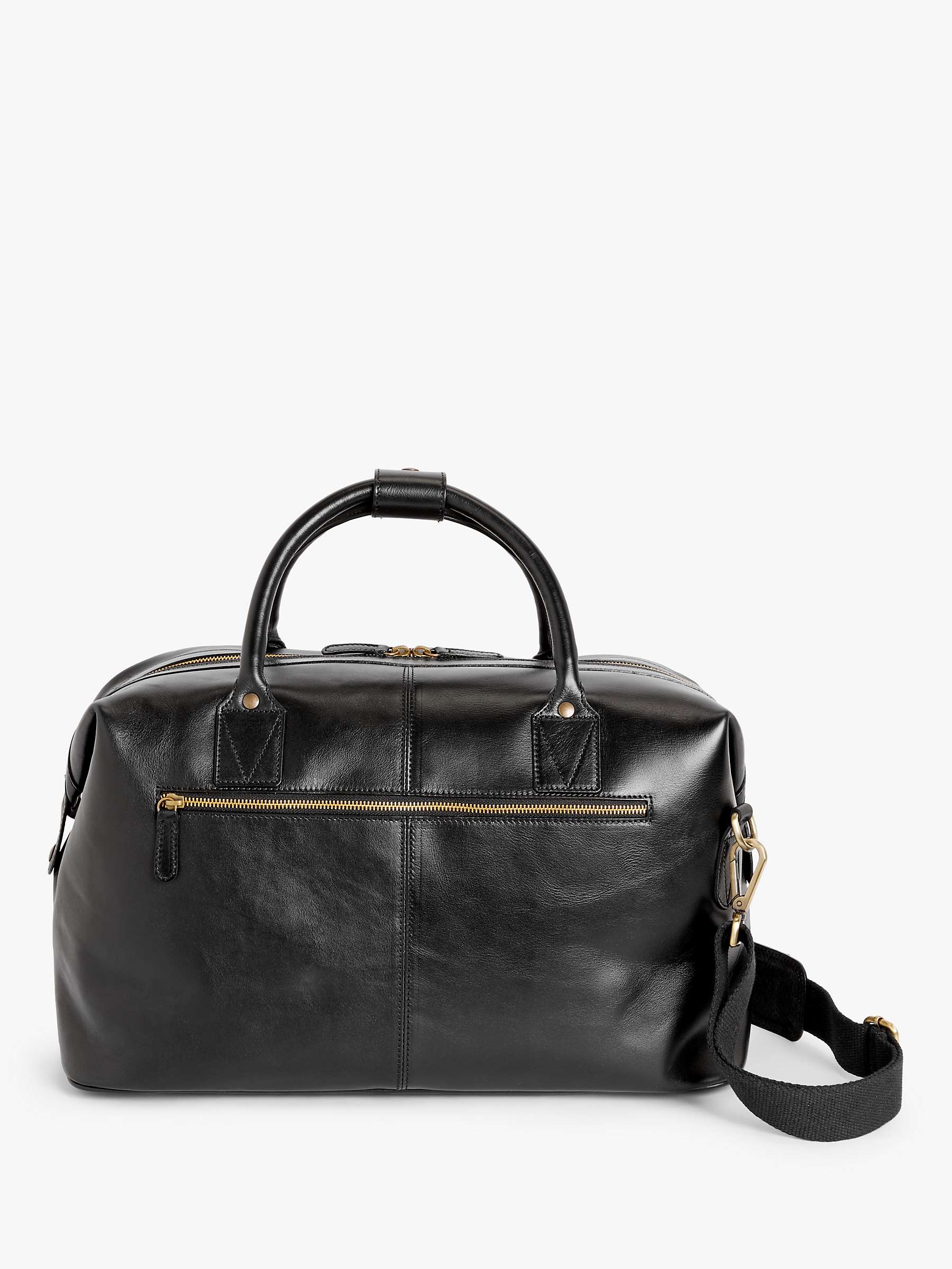 Buy John Lewis Made in Italy Leather Holdall Online at johnlewis.com