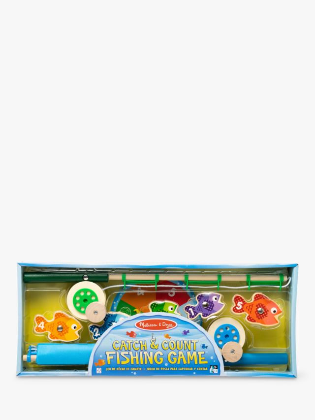 Melissa & doug catch 2024 and count fishing game