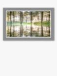 Mike Shepherd - 'Essence of Life' Framed Print, 73 x 113cm, Green/Multi