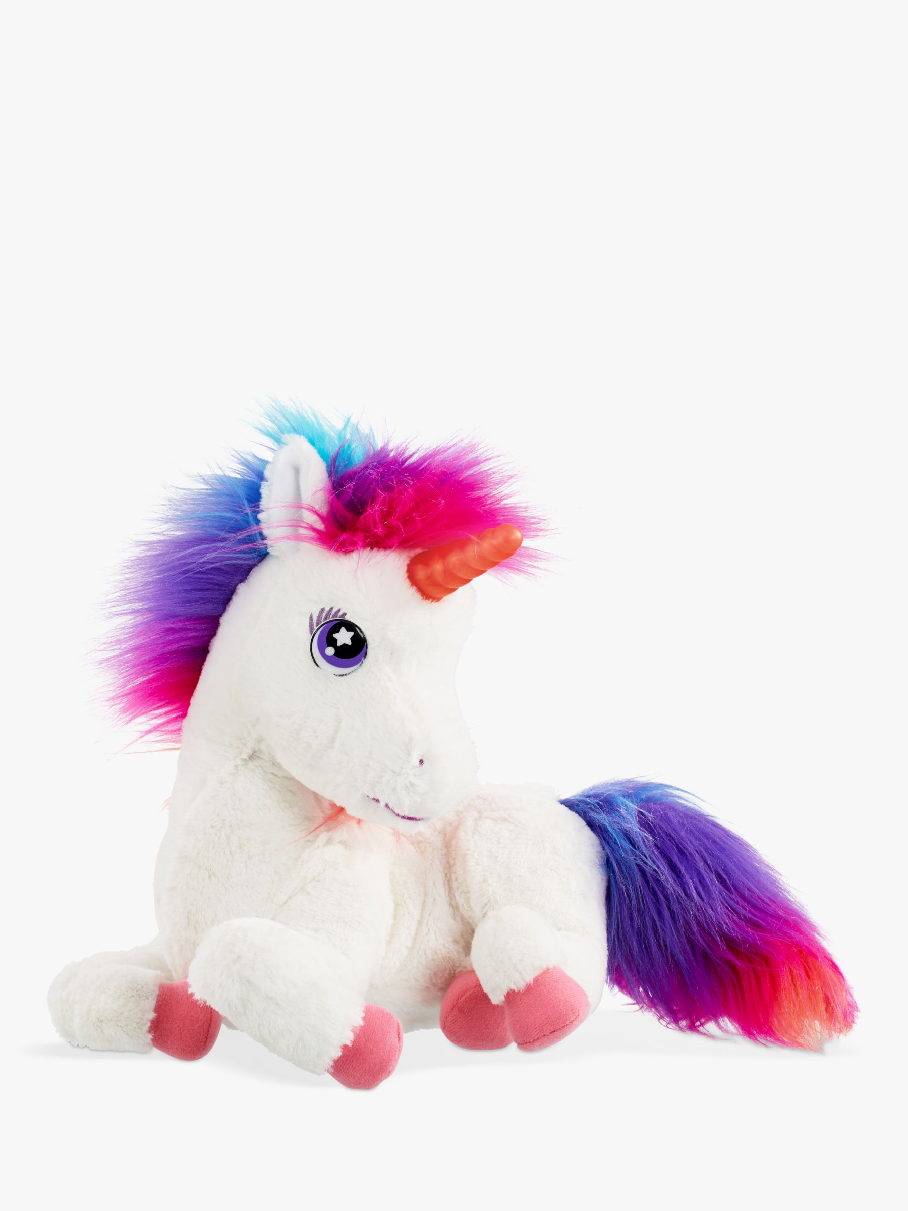 Vivid Rainbow My Glowing Unicorn Toy