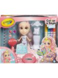 Crayola Colour 'n' Style Mermaids Friends Coral