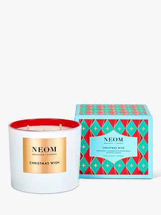 Neom Organics London Christmas Wish 3 Wick Scented Candle, 420g