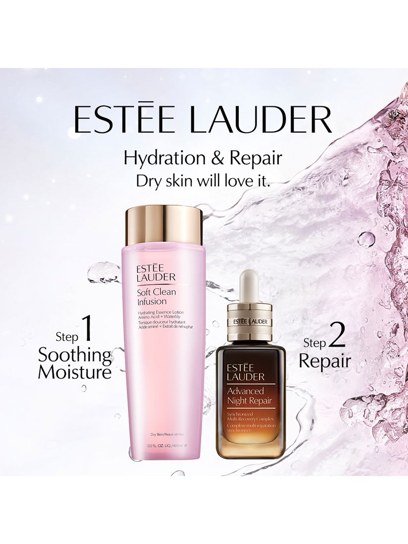 Estée Lauder Soft Clean Infusion Hydrating Essence Lotion with Amino Acid + Waterlily, 400ml 2