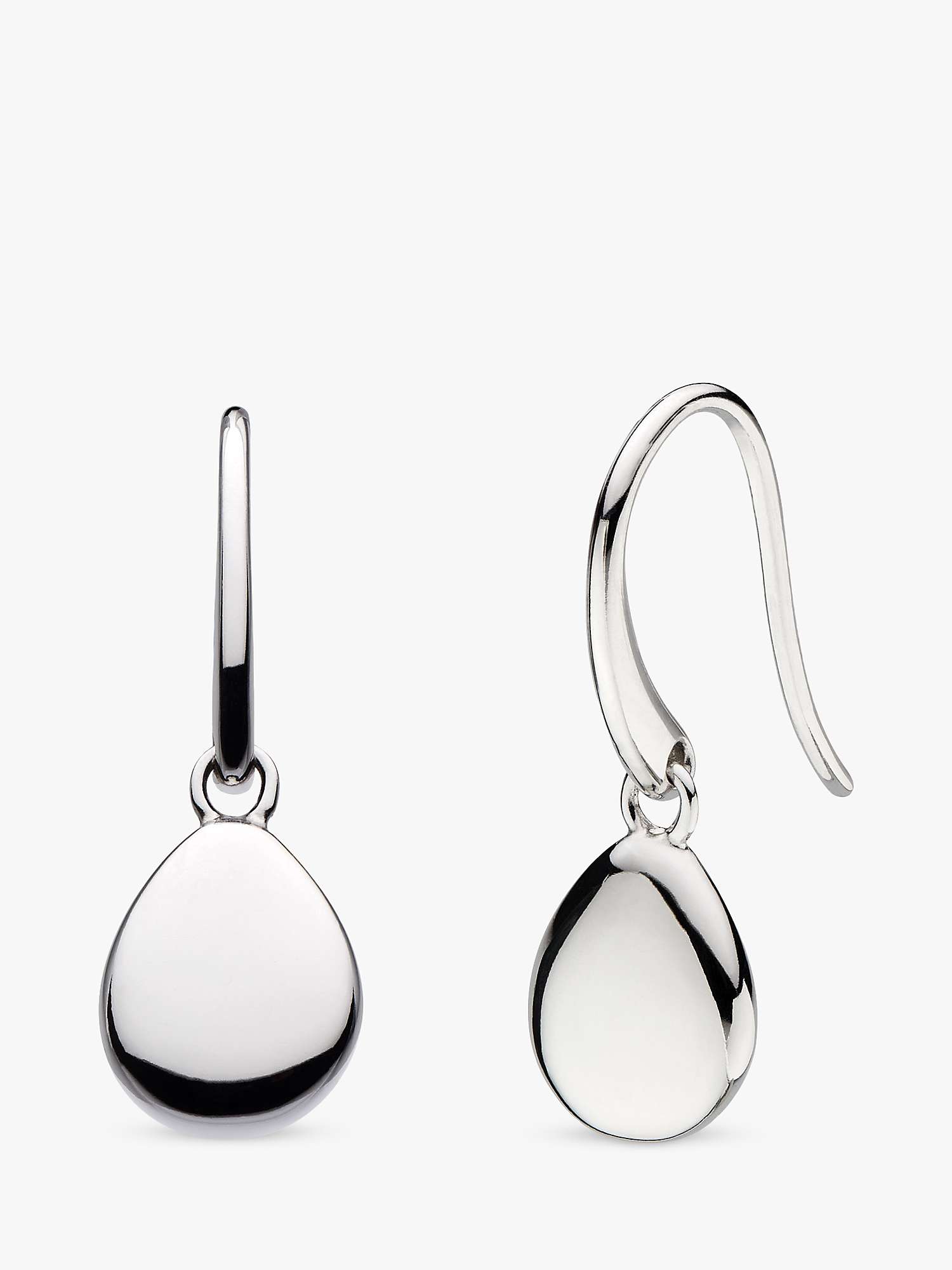Buy Kit Heath Coast Pebbles Droplet Drop Earrings, Silver Online at johnlewis.com