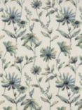 Jane Churchill Floris Furnishing Fabric, Soft Blue