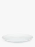 John Lewis ANYDAY Dine Porcelain Coupe Side Plates, Set of 4, 18.4cm, White, Seconds