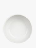 John Lewis ANYDAY Dine Porcelain Low Cereal Bowl, Set of 4, 16cm, White, Seconds