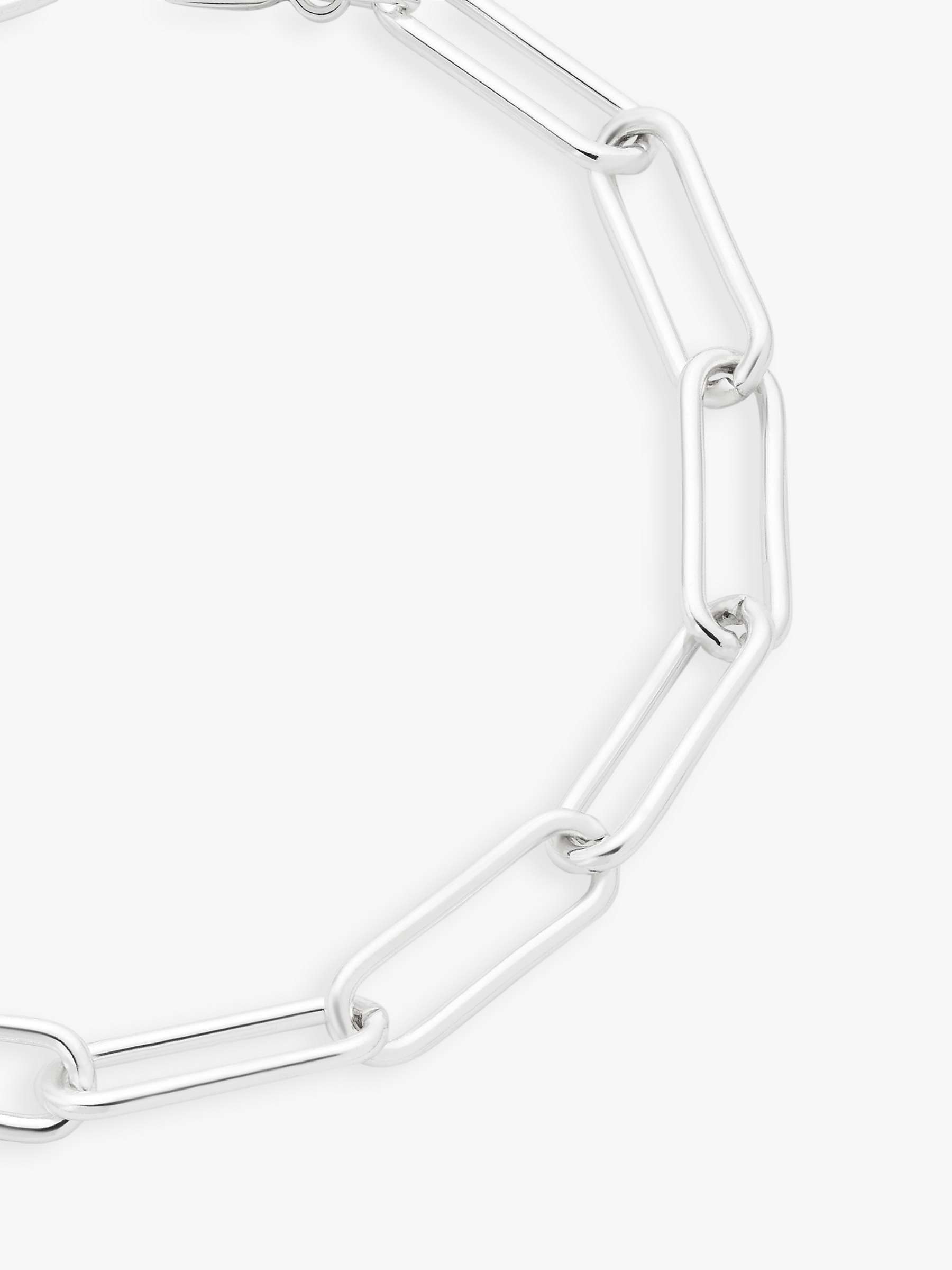 Buy John Lewis Paperclip Link Chain Bracelet Online at johnlewis.com