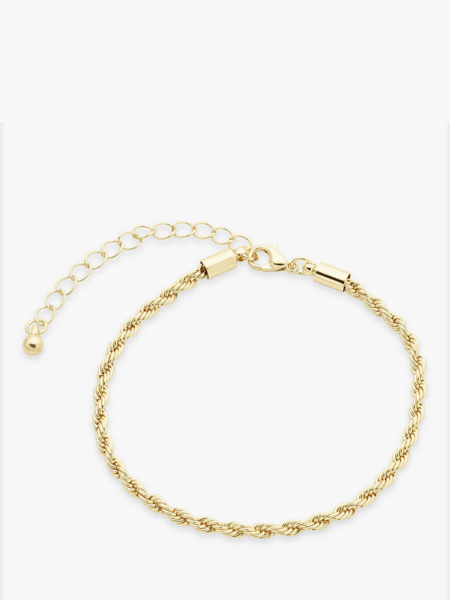 John Lewis Rope Chain Bracelet, Gold