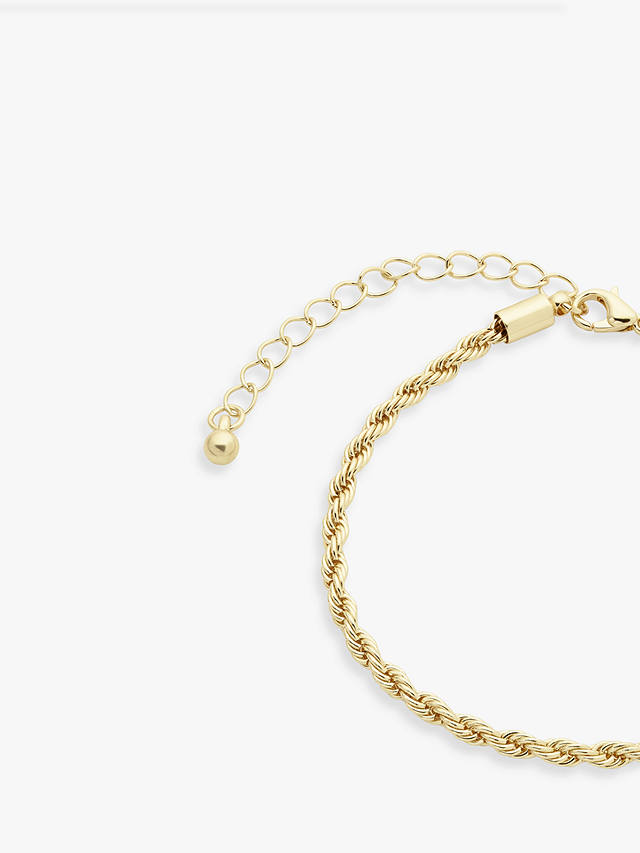 John Lewis Rope Chain Bracelet, Gold