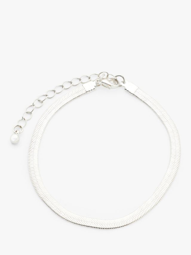 Snake Chain Bracelet (Silver)