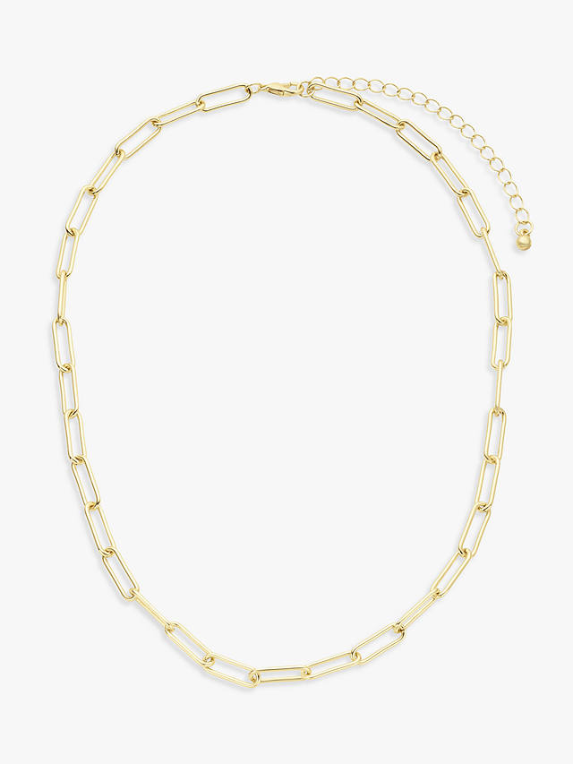 John Lewis Paperclip Link Chain Necklace, Gold