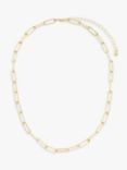 John Lewis Paperclip Link Chain Necklace, Gold