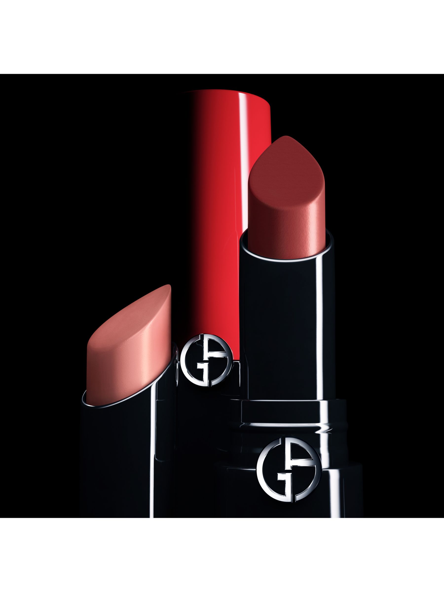 Giorgio Armani Lip Power Vivid Colour Long Wear Lipstick, 305 at John Lewis  & Partners