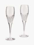 Vera Wang Diamond Mosaic Champagne Flutes, Set of 2, 155ml, Clear