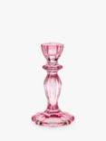 Talking Tables Boho Glass Candle Holder, Pink