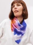 John Lewis Silk Abstract Ink Scarf
