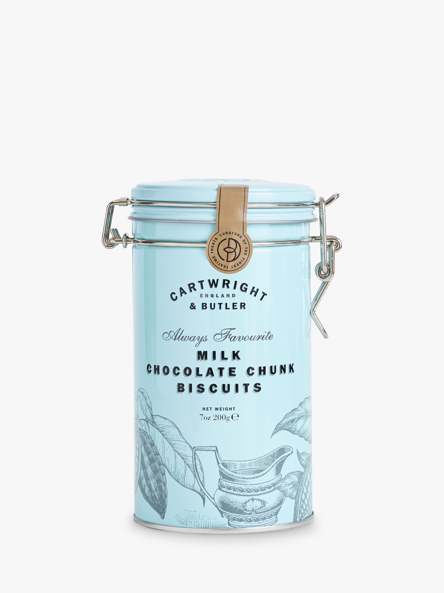 Cartwright Butler Milk Chocolate Chunk Biscuits In Tin 0g