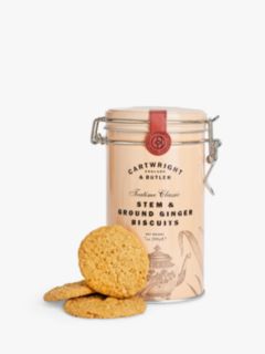Cartwright & Butler Stem & Ground Ginger Biscuits in Tin, 200g