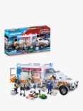 Playmobil City Action 70936 Rescue Vehicles: Ambulance with Lights