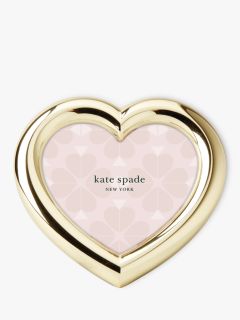kate spade new york A Charmed Life Mini Heart Photo Frame, 3 x 3"