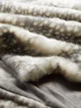 John Lewis Faux Fur Throw, Reindeer