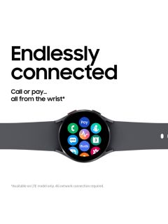 Black Aluminium Samsung Galaxy Watch Active 2 ( Bluetooth, 44 Mm)