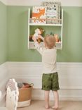 Great Little Trading Co Display Wall Shelf, White