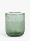 John Lewis Bubble Glass Tumbler, 264ml, Green