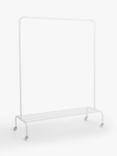 John Lewis ANYDAY Metal Clothes Rail, White