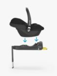 Maxi-Cosi CabrioFix Infant Car Seat and Base Bundle, Authentic Black
