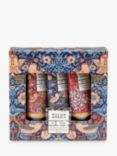 William Morris At Home Strawberry Thief Patchouli & Red Berry Hand Creams, Set of 3, 30ml