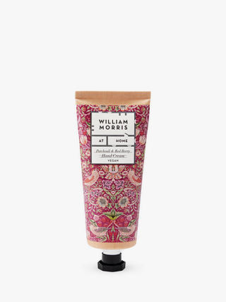 William Morris At Home Strawberry Thief Patchouli & Red Berry Hand Cream, 100ml 3